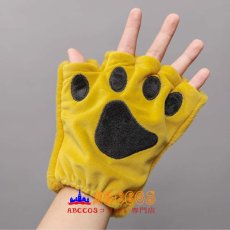 画像11: 子供用 虎の尾の小道具 おもちゃ 虎の爪の露指手袋 虎の耳のヘッドバンドセット コスプレ道具 abccos製 「受注生産」 (11)