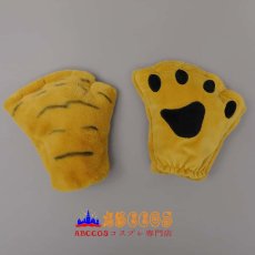 画像5: 子供用 虎の尾の小道具 おもちゃ 虎の爪の露指手袋 虎の耳のヘッドバンドセット コスプレ道具 abccos製 「受注生産」 (5)