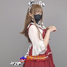 画像7: コスプレコミケ アイテム しっぽ 獣耳 獣尾 髪飾り 蝶結び カチューシャ ３点セット ハロウィン 仮装 小物 コスプレ道具 abccos製 「受注生産」 (7)