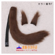 画像7: 手作り 狐娘 コスプレ アクセサリー 獣耳 ヘアピン 尻尾 2点セット コスプレ道具 abccos製 「受注生産」 (7)