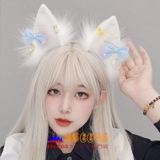 画像9: 髪飾り リボン かわいい ロリータ 髪飾り コミケコスプレアイテム 獣耳 カチューシャ コスプレ道具 abccos製 「受注生産」 (9)
