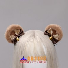 画像9: 手作り かわいい ロリータ 髪飾り JK 獣耳 ヘアピンダ リボン コスプレ道具 abccos製 「受注生産」 (9)