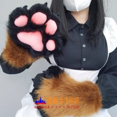 画像11: コスプレアイテム ぬいぐるみ 獣装 アクセサリー 猫獣爪 道具 コスプレ道具 abccos製 「受注生産」 (11)