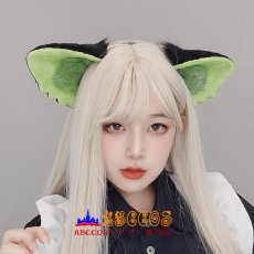 画像5: 黒猫耳 モコモコ カチューシャ ン獣耳 アクセサリー cos 猫耳 ヘアアクセ コスプレ道具 abccos製 「受注生産」 (5)