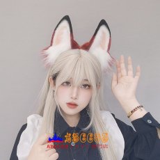 画像10: 獣耳 カチューシャ モコモコ 耳ヘアアクセサリー パーティー カチューシャ 道具 cos キツネ耳 髪飾り コスプレ道具 abccos製 「受注生産」 (10)