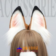 画像7: 獣耳 カチューシャ モコモコ 耳ヘアアクセサリー パーティー カチューシャ 道具 cos キツネ耳 髪飾り コスプレ道具 abccos製 「受注生産」 (7)