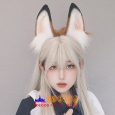 画像8: 獣耳 カチューシャ モコモコ 耳ヘアアクセサリー パーティー カチューシャ 道具 cos キツネ耳 髪飾り コスプレ道具 abccos製 「受注生産」 (8)