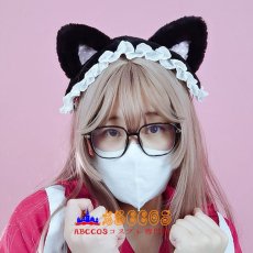 画像10: 手作り モコモコ 髪飾り 可愛い ヘアピン ロリータ 猫耳 ヘアバンド コスプレ道具 abccos製 「受注生産」 (10)