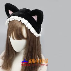 画像5: 手作り モコモコ 髪飾り 可愛い ヘアピン ロリータ 猫耳 ヘアバンド コスプレ道具 abccos製 「受注生産」 (5)