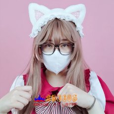 画像6: 手作り モコモコ 髪飾り 可愛い ヘアピン ロリータ 猫耳 ヘアバンド コスプレ道具 abccos製 「受注生産」 (6)