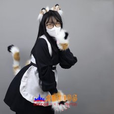 画像9: 獣耳 獣尾 コスプレ アイテム 髪飾り 獣爪 猫尾 猫爪 かわいい ぬいぐるみ 道具 コスプレ道具 abccos製 「受注生産」 (9)