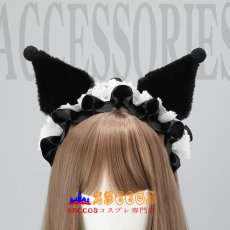 画像6: コミックコスプレ 可愛い アクセサリー アイテム ロリータ レース髪飾り クロミ カチューシャ 髪飾り コスプレ道具 abccos製 「受注生産」 (6)