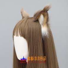 画像5: 獣耳 ヘアアクセ アイテム 舞台 仮装 パーティーアクセサリー 金花リス耳 カチューシャ コスプレ道具 abccos製 「受注生産」 (5)