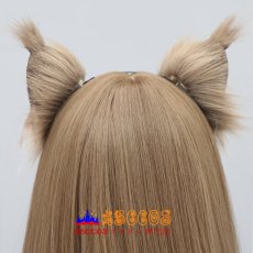 画像6: 獣耳 ヘアアクセ アイテム 舞台 仮装 パーティーアクセサリー 金花リス耳 カチューシャ コスプレ道具 abccos製 「受注生産」 (6)