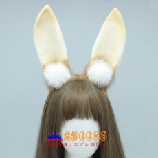 画像3: ぬいぐるみ ヘアアクセサリー パーティー cos アイテム ヘアアクセサリー かわいい イースター ウサギ耳 カチューシャ コスプレ道具 abccos製 「受注生産」 (3)