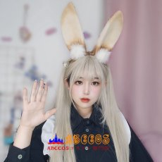 画像4: ぬいぐるみ ヘアアクセサリー パーティー cos アイテム ヘアアクセサリー かわいい イースター ウサギ耳 カチューシャ コスプレ道具 abccos製 「受注生産」 (4)