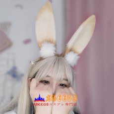 画像6: ぬいぐるみ ヘアアクセサリー パーティー cos アイテム ヘアアクセサリー かわいい イースター ウサギ耳 カチューシャ コスプレ道具 abccos製 「受注生産」 (6)