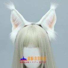 画像3: シャム猫 耳カチューシャ かわいい COSアイテム 猫の頭飾り 獣耳 アクセサリー コスプレ道具 abccos製 「受注生産」 (3)