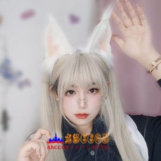 画像7: シャム猫 耳カチューシャ かわいい COSアイテム 猫の頭飾り 獣耳 アクセサリー コスプレ道具 abccos製 「受注生産」 (7)