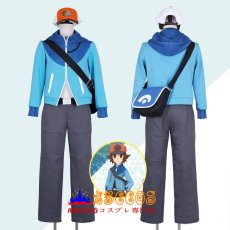 画像2: ポケットモンスター ブラック・ホワイト トウヤ（Touya）コスプレ衣装 abccos製 「受注生産」 (2)