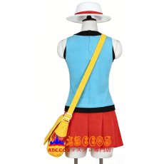 画像3: ポケットモンスター ファイアレッド・リーフグリーン リーフ Leaf コスプレ衣装 abccos製 「受注生産」 (3)