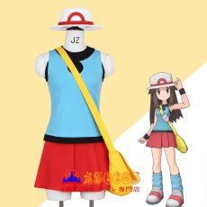 画像4: ポケットモンスター ファイアレッド・リーフグリーン リーフ Leaf コスプレ衣装 abccos製 「受注生産」 (4)