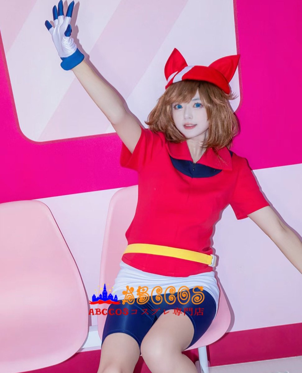 画像12: ポケットモンスター ルビー ハルカ May コスプレ衣装 abccos製 「受注生産」 (12)