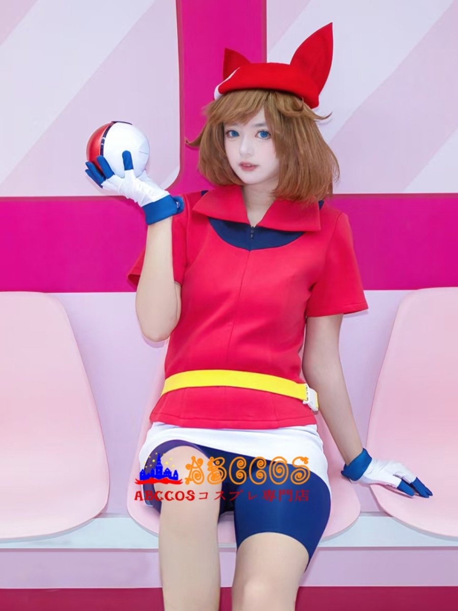 画像13: ポケットモンスター ルビー ハルカ May コスプレ衣装 abccos製 「受注生産」 (13)