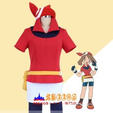 画像4: ポケットモンスター ルビー ハルカ May コスプレ衣装 abccos製 「受注生産」 (4)