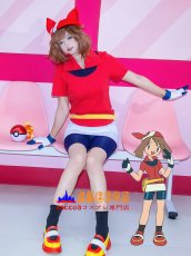 画像9: ポケットモンスター ルビー ハルカ May コスプレ衣装 abccos製 「受注生産」 (9)