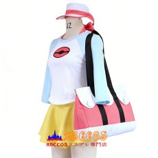 画像2: ポケットモンスター ブラック２・ホワイト２ メイ（Mei）コスプレ衣装 abccos製 「受注生産」 (2)