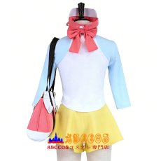 画像3: ポケットモンスター ブラック２・ホワイト２ メイ（Mei）コスプレ衣装 abccos製 「受注生産」 (3)