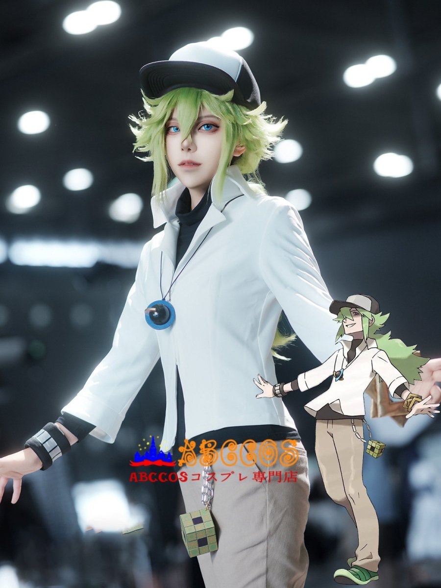 画像18: ポケットモンスター ブラック・ホワイト N コスプレ衣装 abccos製 「受注生産」 (18)