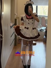 画像19: かわいい × セクシー カフェメイド & ロリータコスプレ衣装 ロリ風コスチューム コスプレ衣装 abccos製 「受注生産」 (19)