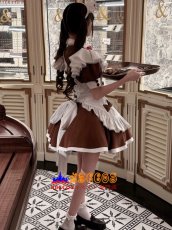画像20: かわいい × セクシー カフェメイド & ロリータコスプレ衣装 ロリ風コスチューム コスプレ衣装 abccos製 「受注生産」 (20)