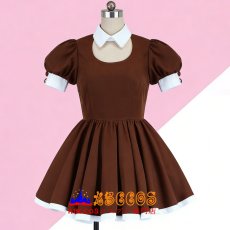 画像4: かわいい × セクシー カフェメイド & ロリータコスプレ衣装 ロリ風コスチューム コスプレ衣装 abccos製 「受注生産」 (4)