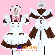 画像5: かわいい × セクシー カフェメイド & ロリータコスプレ衣装 ロリ風コスチューム コスプレ衣装 abccos製 「受注生産」 (5)