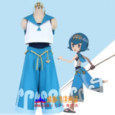 画像7: ポケットモンスター サン&ムーン スイレン/Lana コスプレ衣装 abccos製 「受注生産」 (7)