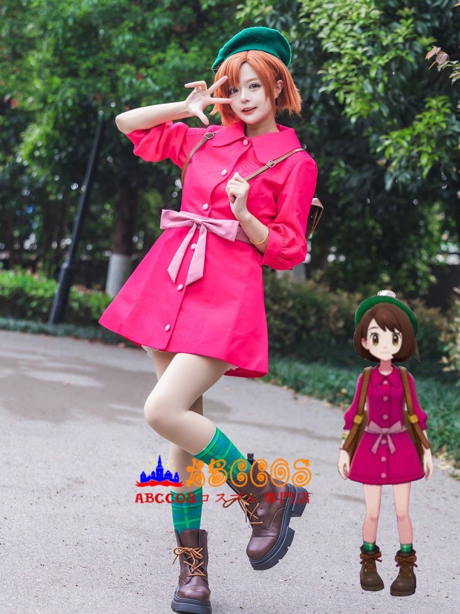 画像15: ポケットモンスター ソード・シールド ユウリ Gloria コスプレ衣装 abccos製 「受注生産」 (15)