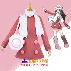 画像5: ポケットモンスター ダイヤモンド&パール ヒカリ Dawn コスプレ衣装 abccos製 「受注生産」 (5)
