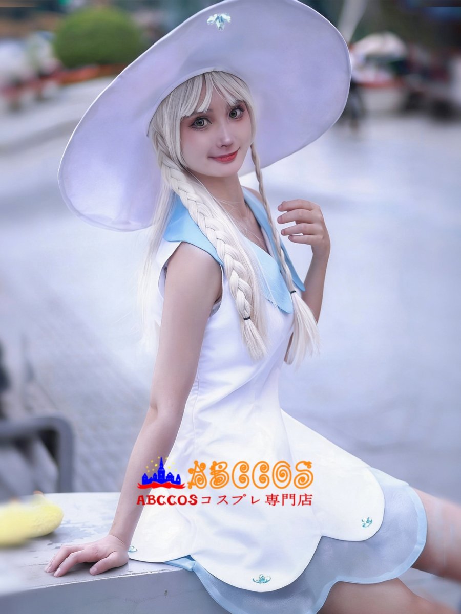 画像20: ポケットモンスター サン ポケットモンスター ムーン リーリエ Lillie コスプレ衣装 abccos製 「受注生産」 (20)