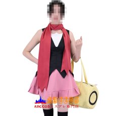 画像1: ポケットモンスター ダイヤモンド&パール ヒカリ Dawn コスプレ衣装 abccos製 「受注生産」 (1)