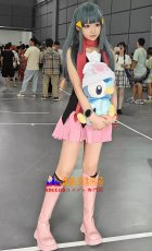画像13: ポケットモンスター ダイヤモンド&パール ヒカリ Dawn コスプレ衣装 abccos製 「受注生産」 (13)
