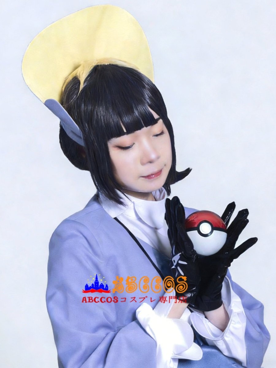 画像9: ポケットモンスター スカーレット・バイオレット ポピー Poppy コスプレ衣装 abccos製 「受注生産」 (9)