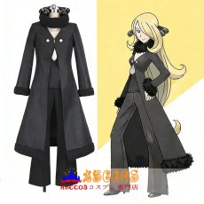 画像5: ポケットモンスター ダイヤモンド・パール シロナ Cynthia コスプレ衣装 abccos製 「受注生産」 (5)