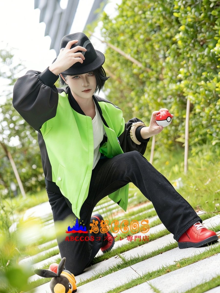 画像20: Pokémon LEGENDS Z-A（ポケモンレジェンズゼットエー）主人公 キャップ付きベースボールシャツ ユニセックス コスプレ衣装 [コート＆ハット]  abccos製 「受注生産」 (20)