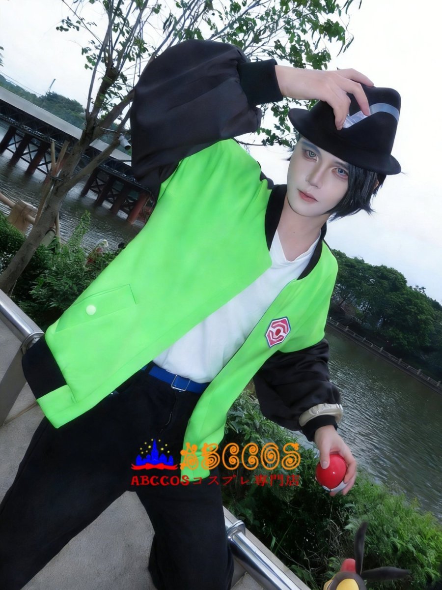 画像25: Pokémon LEGENDS Z-A（ポケモンレジェンズゼットエー）主人公 キャップ付きベースボールシャツ ユニセックス コスプレ衣装 [コート＆ハット]  abccos製 「受注生産」 (25)