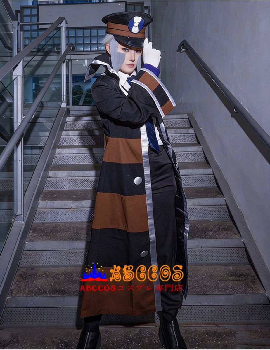 画像15: ポケットモンスター ブラック・ホワイト バトルサブウェイ ノボリ（Ingo）クダリ（Emmet）コスプレ衣装 abccos製 「受注生産」 (15)