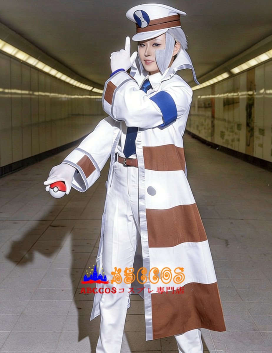 画像24: ポケットモンスター ブラック・ホワイト バトルサブウェイ ノボリ（Ingo）クダリ（Emmet）コスプレ衣装 abccos製 「受注生産」 (24)