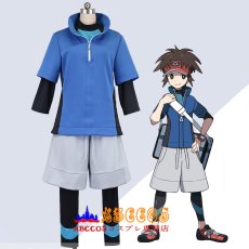 画像8: ポケットモンスター ブラック２・ホワイト２ キョウヘイ Nate コスプレ衣装 abccos製 「受注生産」 (8)